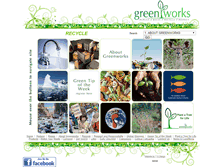 Tablet Screenshot of greenworks.co.za