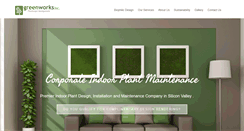 Desktop Screenshot of greenworks.com