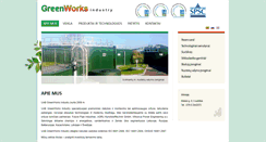 Desktop Screenshot of greenworks.lt